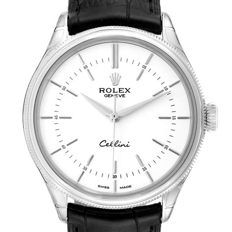 rolex cellini date white gold|Rolex cellini white gold vintage.